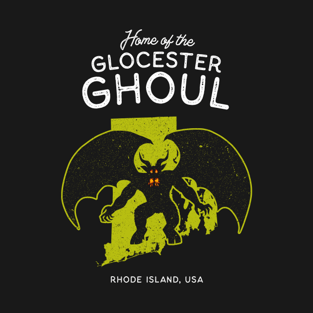 Home of the Glocester Ghoul - Rhode Island, USA Cryptid by Strangeology