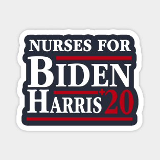 Nurses For Biden Harris 2020 Magnet