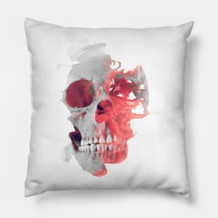 Skull Smoke 2 Pillow