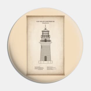 Gay Head Lighthouse - Massachusetts - SD Pin