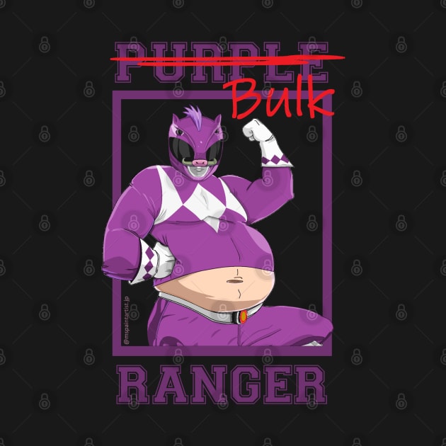 Bulk Purple Ranger by Zapt Art