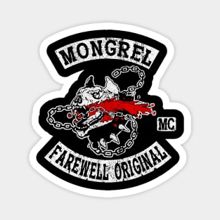 Mongrel Motorcycle Club Magnet