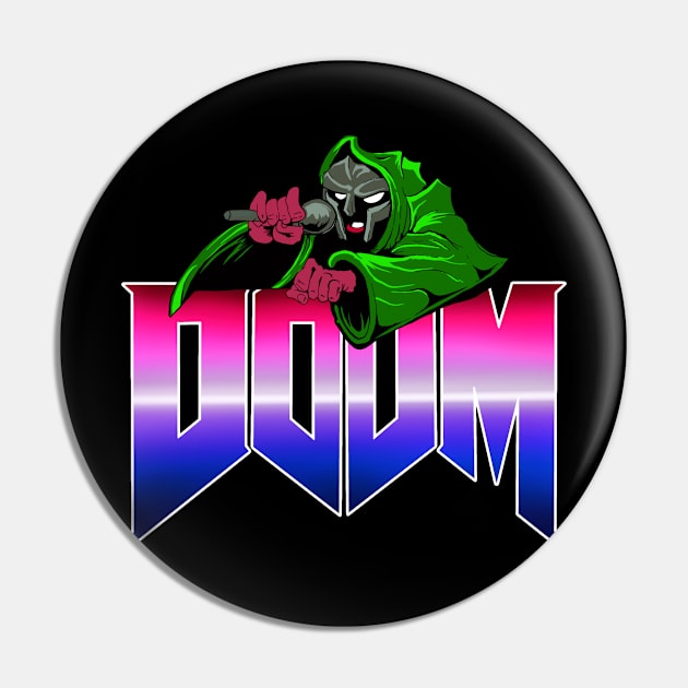 Danger Doom Pin by Homoragomo