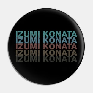 Vintage Proud Name Konata Personalized Birthday Retro Pin