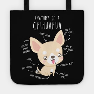 Chihuahua Anatomy Tote