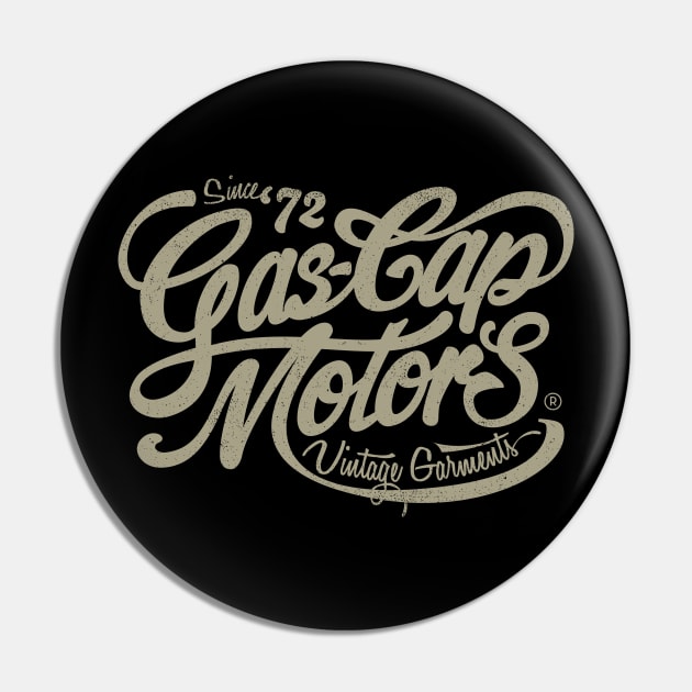 GASCAP VINTAGE LOGO Pin by KUMAWAY