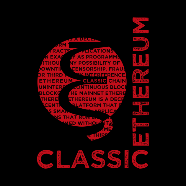 Ethereum Classic (red) by andreabeloque