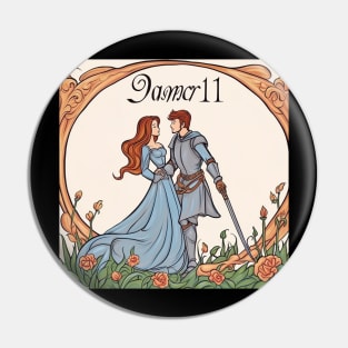 Date drawing Pin