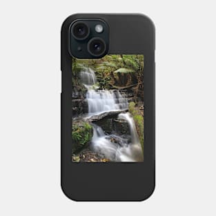 Myrtle Falls, Mt Wellington, Tasmania Phone Case