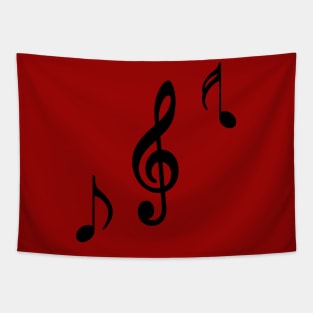 Musical Notes Tapestry