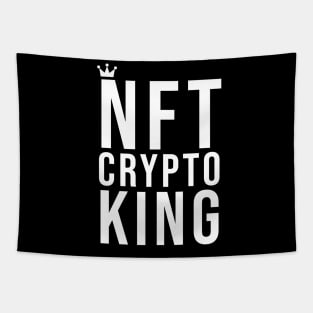 NFT Crypto King Tapestry