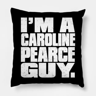 Caroline Pearce Guy Pillow