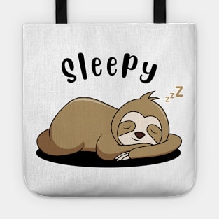 Sleepy Sloth Tote