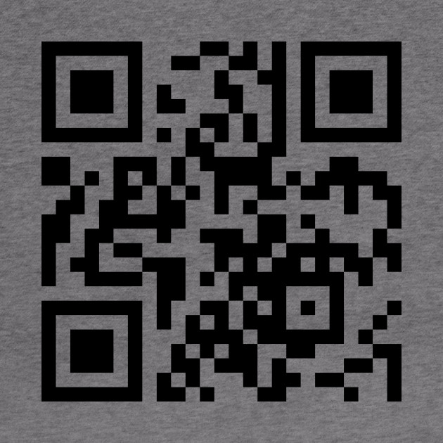 Rick Roll Qr Code Rick Roll Hoodie Teepublic