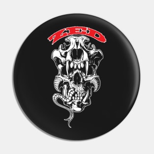 ZED - Animal Skulls Pin