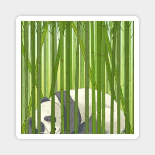 Sleeping Panda Magnet