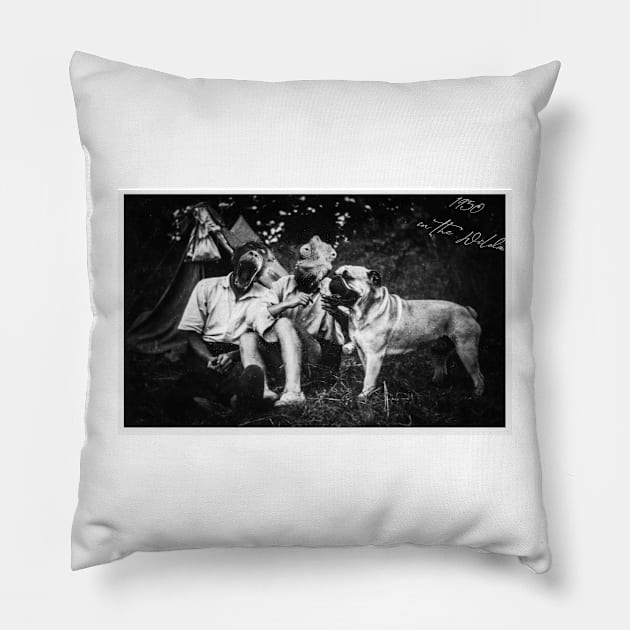 Weekend Camping Pillow by FattoAMano