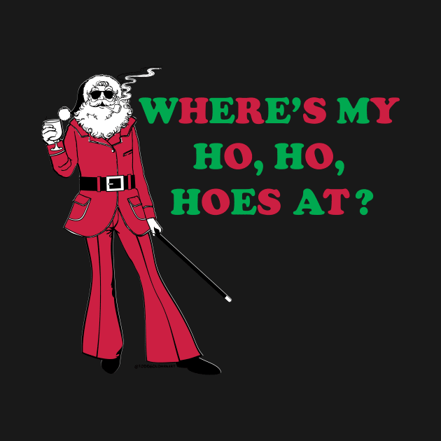 SANTA HOES by toddgoldmanart