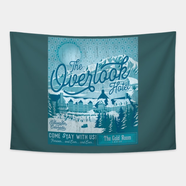 The Overlook Hotel Tapestry by FiendishlyCruelArt