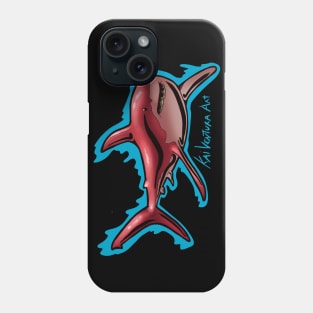 Great White Shark Color Variant A Phone Case