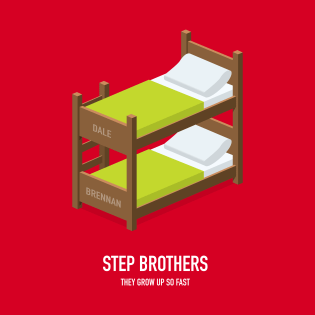 Step Brothers - Alternative Movie Poster by MoviePosterBoy