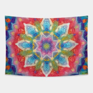 Beautiful Mandala Art Tapestry