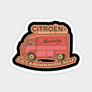 Citroen H Van, Type H, H-Type or HY Illustration Magnet