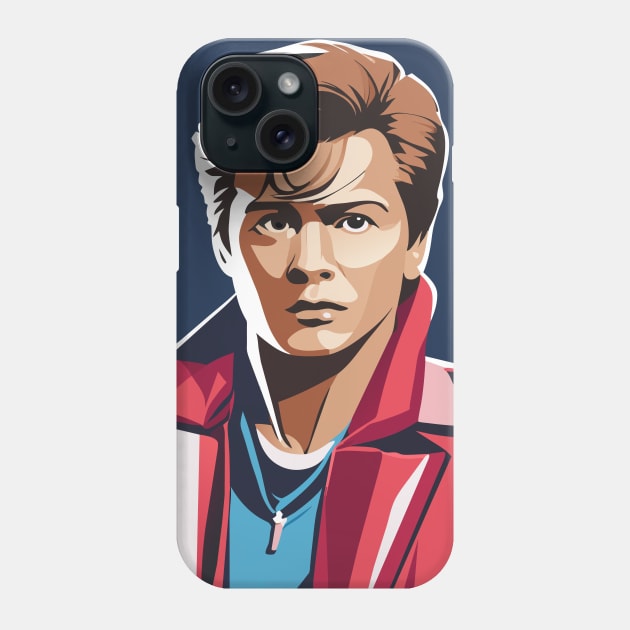 Marty Mcfly Phone Case by Sobalvarro