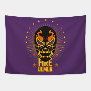 FIRE DEMON Tapestry