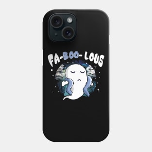 Faboolous Ghost Halloween TShirt| Cute Faboolous Ghost Tee Phone Case
