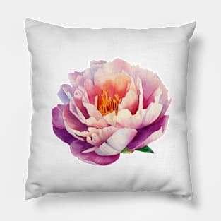 Peony flower Pillow