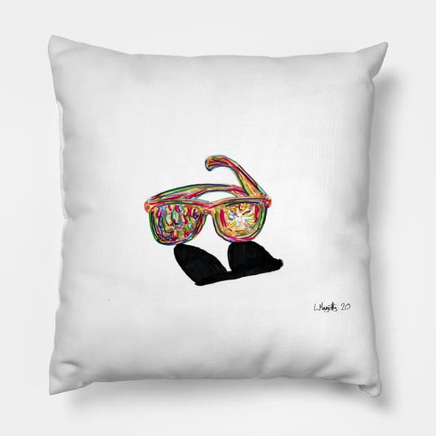 Rainbow Shade Pillow by LukeMargetts