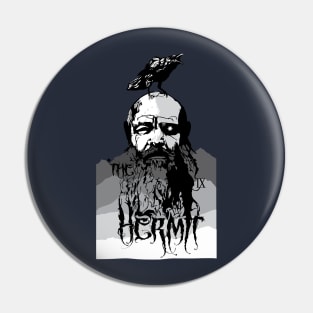 Hermit Moon Pin