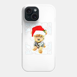 A Puppy for Christmas, Christmas gifts, Holiday gifts Phone Case