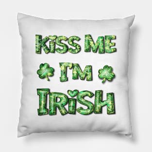 Kiss Me I’m Irish Pillow