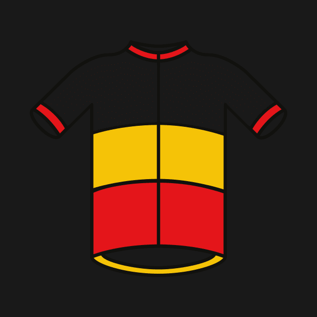 Belgium Cycling Jersey Pattern by Radradrad