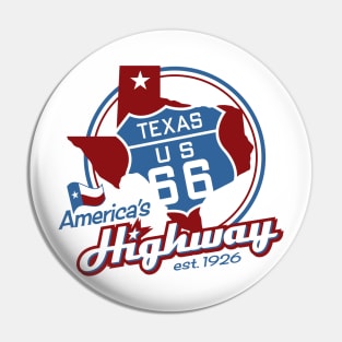 Route 66 Texas Pin