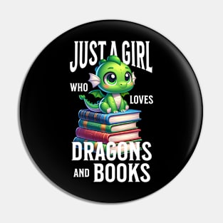 Just a girl who loves dragons and books Pin