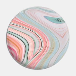 preppy girly chic marble pattern pastel  pink mint swirls Pin