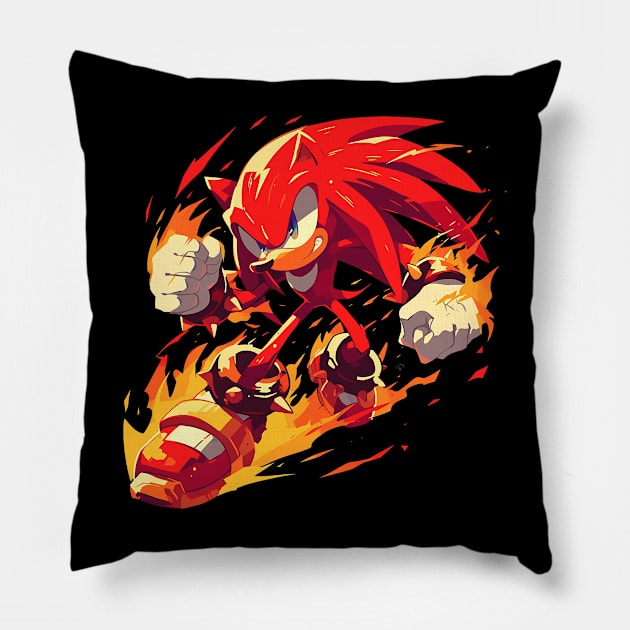 knuckles Pillow by StevenBag