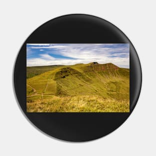 Corn Du, Pen y Fan and Cribyn, Brecon Beacons Pin