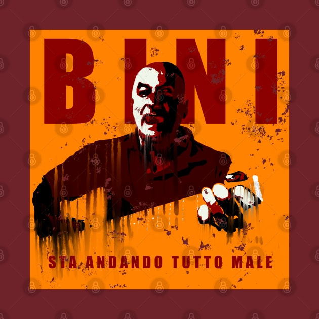 Bini - Sta andando tutto male (orange) by Glap