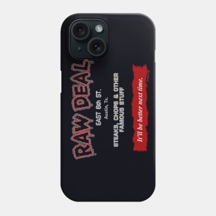 Raw Deal Bar & Restaurant, retro/vintage Austin, Texas Phone Case