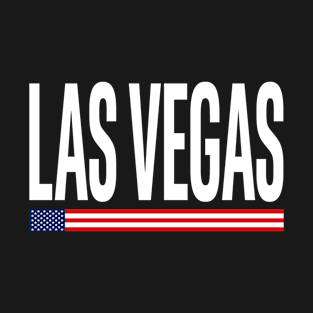 Las Vegas City Pride USA Flag T-Shirt