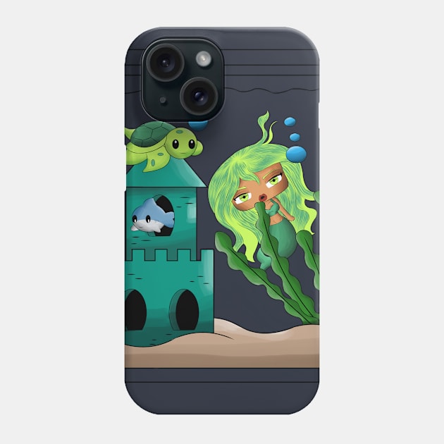 Fish Aquarium Tank Phone Case by cmjshop