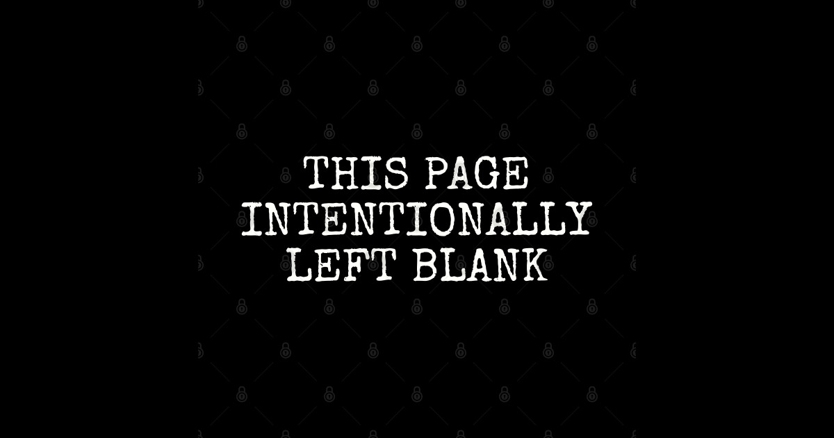 This page intentionally left blank. - This Page Intentionally Left ...