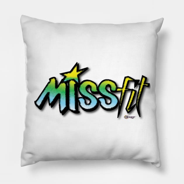 Missfit Pillow by missmovies