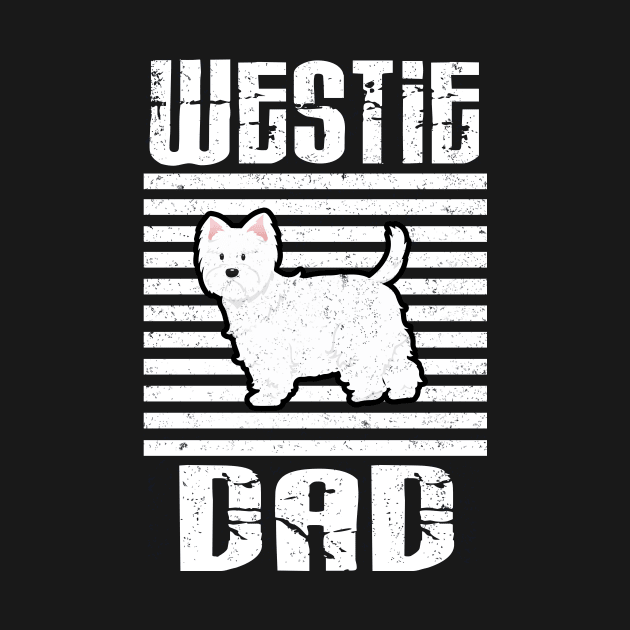 Westie Dad Proud Dogs by aaltadel