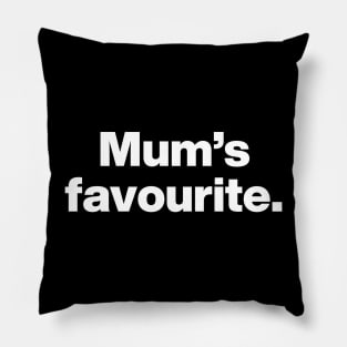 Mum's favourite (UK Edition) Pillow