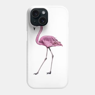 Flamingo Christmas Bird Design Phone Case